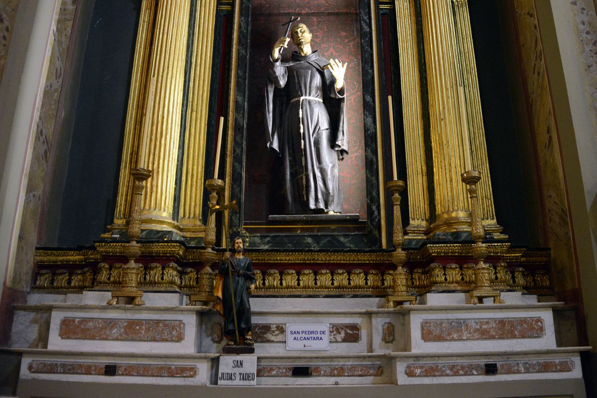 07 Sculpture of San Pedro de Alcantara And San Judas Tadeo At Iglesia San Francisco Saint Francis Church Salta